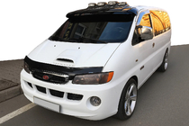 Hyundai H200, H1, Starex 1998–2007 Spiegelkappen (set van 2, kunststof) foto 3