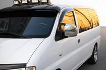 Hyundai H200, H1, Starex 1998–2007 Spiegelkappen (set van 2, kunststof) foto 1