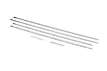 Honda Civic Sedan VIII 2006–2011 Onderste raamlijsten (6 stuks, RVS) OmsaLine - Italiaans roestvrij staal foto 2