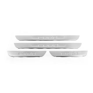 OmsaLine instaplijsten (set 4 st., RVS) Kia Ceed 2007–2012 foto 4