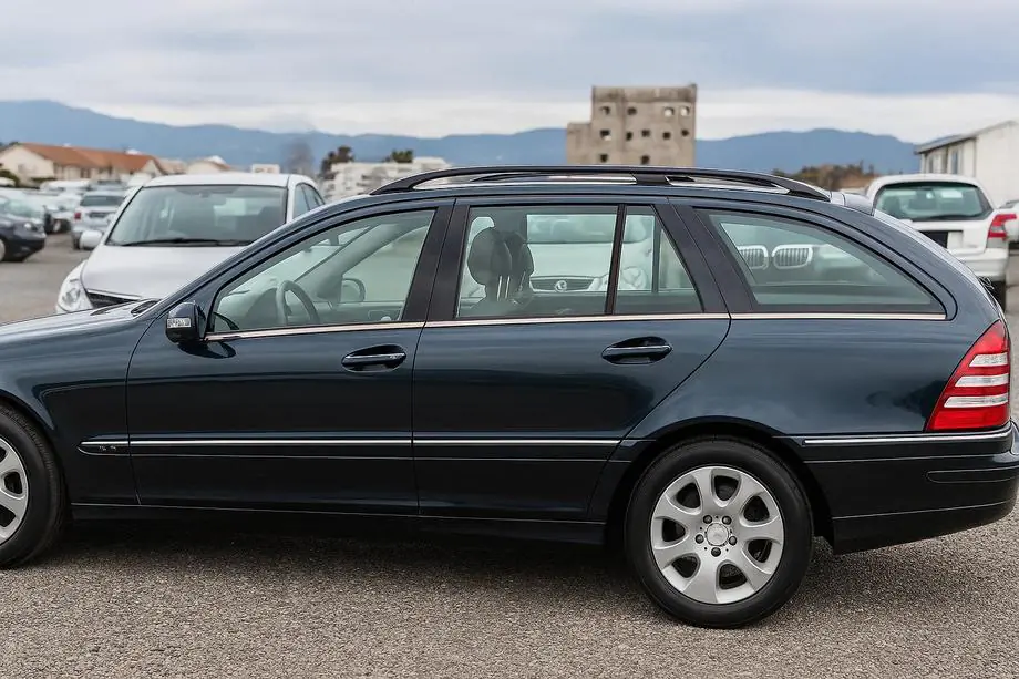 Mercedes C-Klasse W203 2000–2007 RVS raamlijsten Foto 3