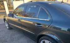 Mercedes E-class W211 2002–2009 Buitenste raamomlijsting (RVS) SW, Carmos - Turks staal (6 stuks) foto 9