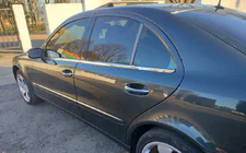 Mercedes E-сlass W211 2002–2009 Buitenste raamomlijsting (RVS) foto 9