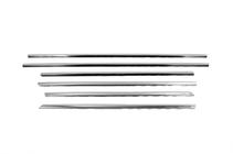 Mercedes E-class W211 2002–2009 Buitenste raamomlijsting (RVS) SW, Carmos - Turks staal (6 stuks) foto 3
