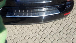 Mercedes ML W164 2005–2011 OmsaLine RVS achterbumper sierlijst Glanz foto 2