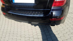 Mercedes ML W164 2005–2011 OmsaLine RVS achterbumper sierlijst Glanz foto 1