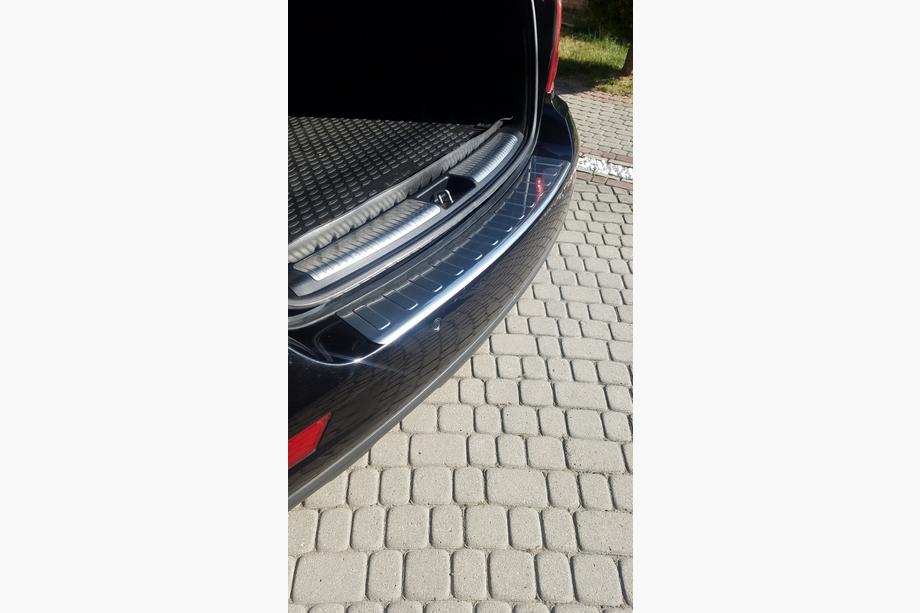 Mercedes ML W164 2005–2011 OmsaLine RVS achterbumper sierlijst Mat Foto 6
