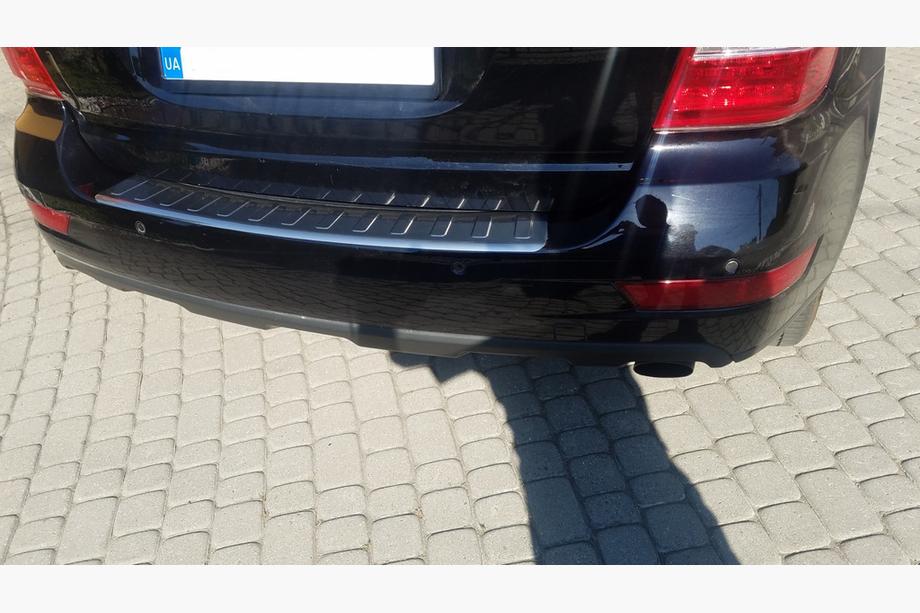 Mercedes ML W164 2005–2011 OmsaLine RVS achterbumper sierlijst Glanz Image