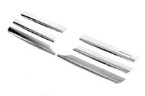 Mercedes Sprinter W901/902/903/904/905 1995–2006 Brede grille sierlijsten (2002-2006, 6-delig, RVS) foto 4