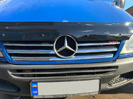 Mercedes Sprinter W901/902/903/904/905 1995–2006 Brede grille sierlijsten (2002-2006, 6-delig, RVS) foto 2