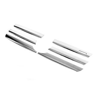 Brede grille sierlijsten (2002-2006, 6-delig, RVS) Mercedes Sprinter W901/902/903/904/905 1995–2006 foto 4